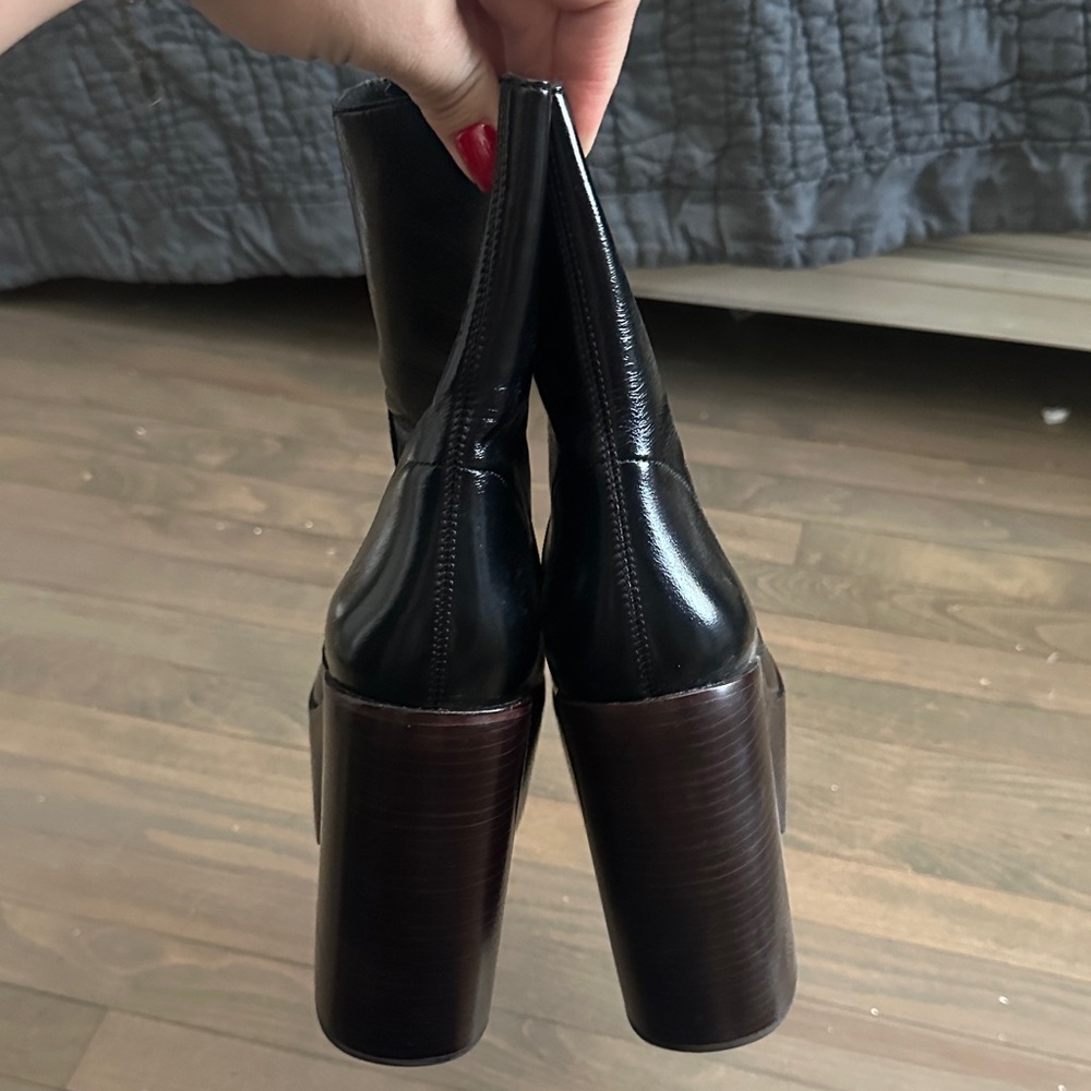 Jeffrey Campbell Platform Ankle Boots - Picture 4 of 7